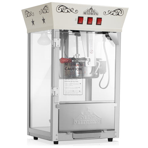 8 oz. Movie Theater Popcorn Machine, Cream